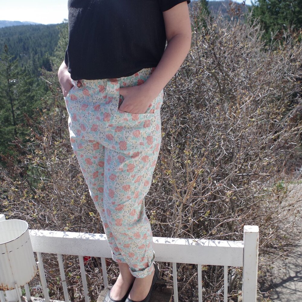 Vintage Paper Clips Ladies Pants 80s